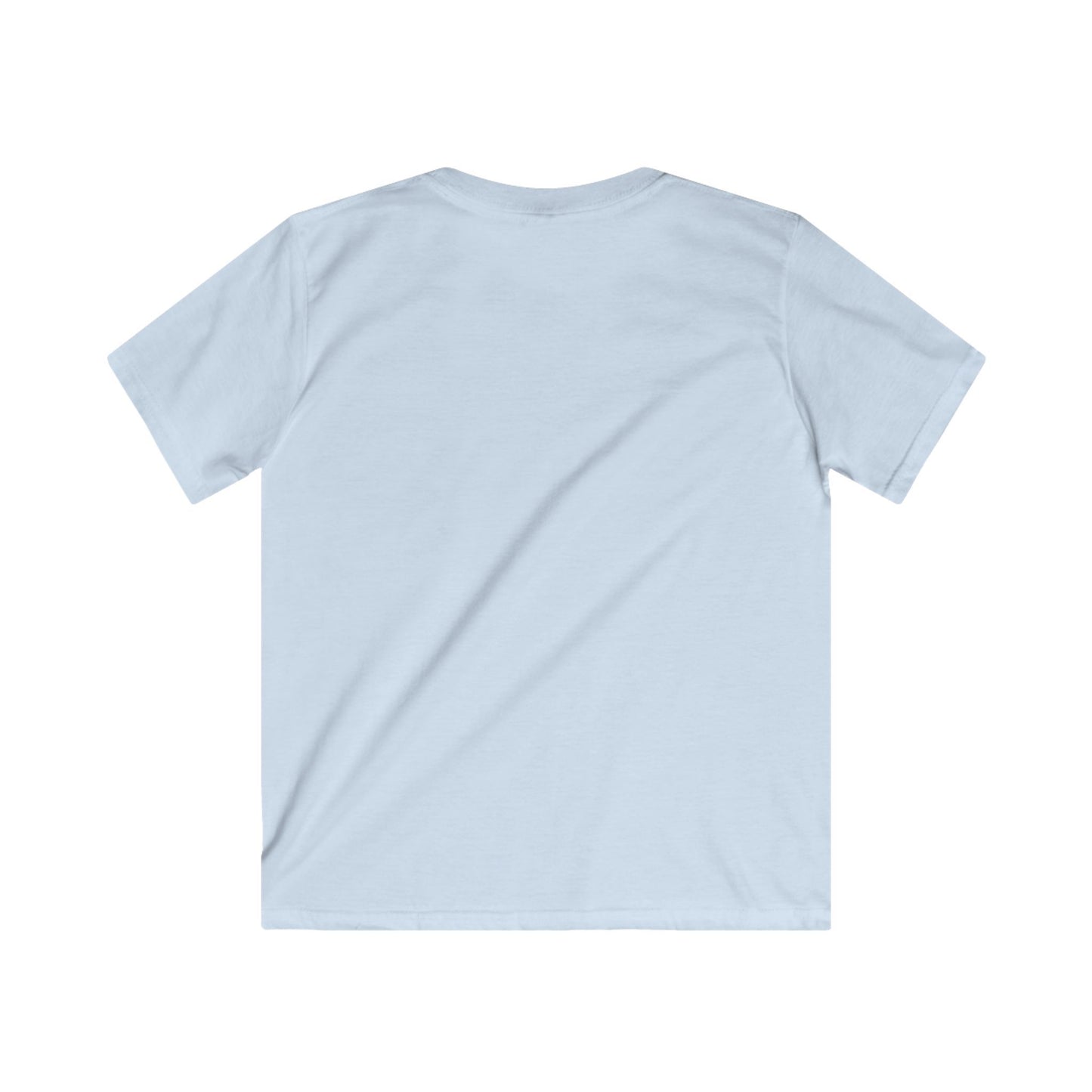 Kids Cat Art Tee — Colorful Heartbeat Kitten Graphic T-Shirt