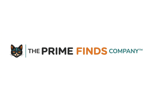 The Prime Finds Company™ — Single Line Logo A